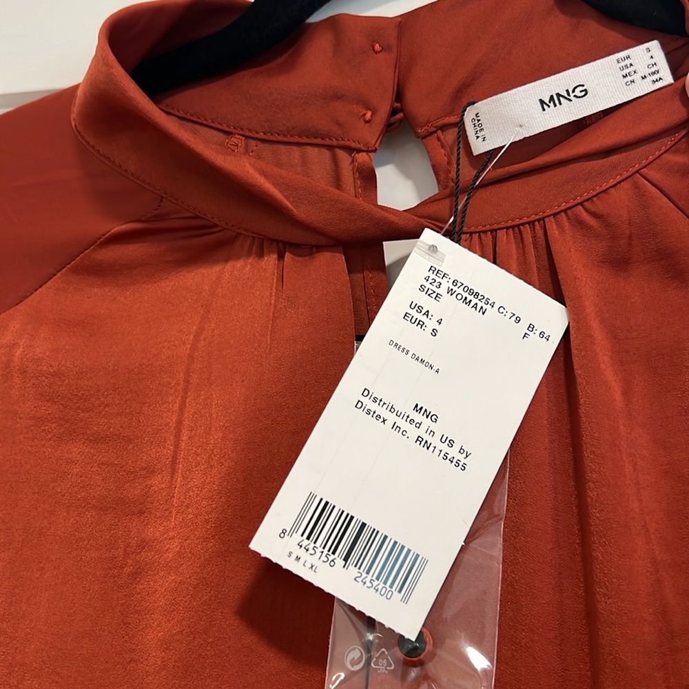 Mango Damon Silk Dress - Picture 2 of 2